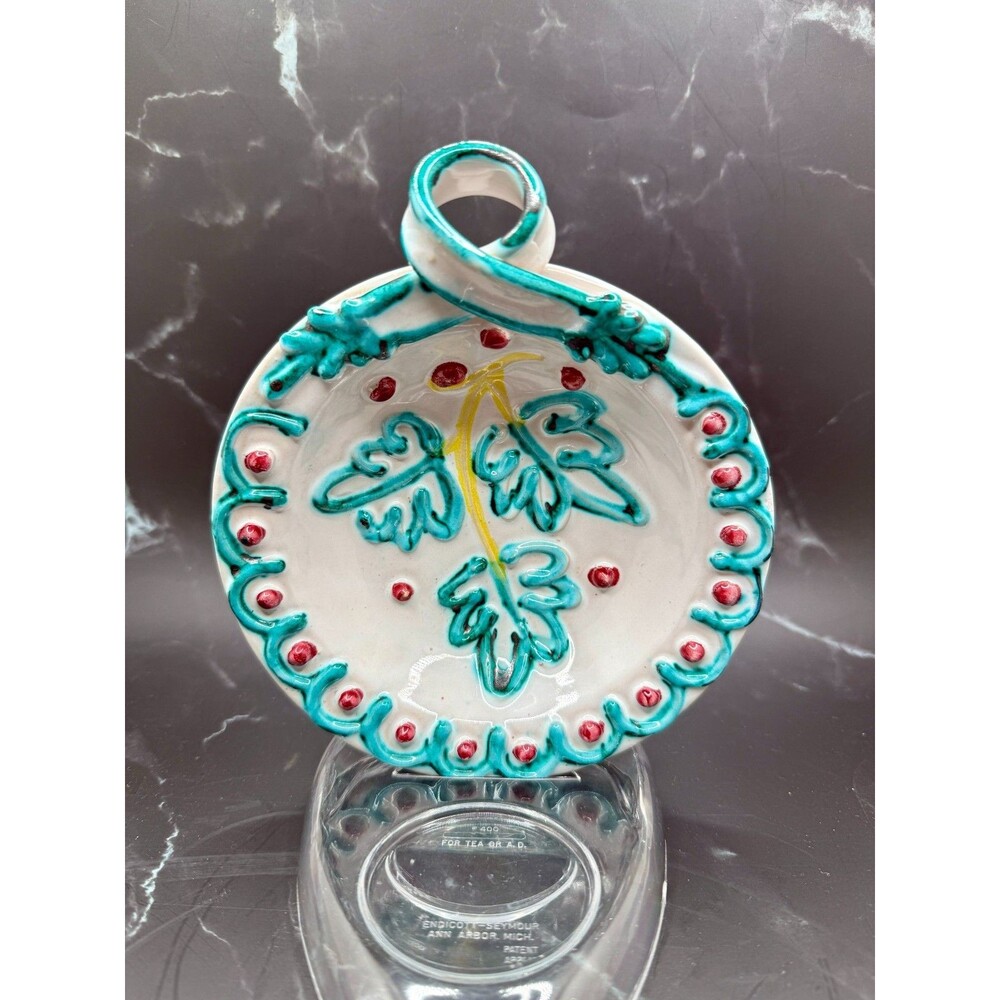 Fratelli Fanciullacci Pottery Ceramic Candy/Nut Bowl Dish‎ Italy